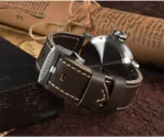 44.5mm Pilot Men Watch Military Style Automatic Mechanical Watch with YN55A Movement SN095-G-DA - Image 13