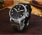 44.5mm Pilot Men Watch Military Style Automatic Mechanical Watch with YN55A Movement SN095-G-DA - Image 2