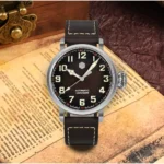 40mm Pilot Watch Military Style Automatic Mechanical Watch with PT5000 and SW200 Movement SN095-G-X