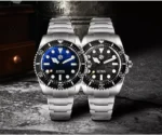 San Martin New SN0126-GL 42mm Diver Watch 600M waterproof Mercedes Hands Miyota 90S5 Automatic Mechanical Sapphire BGW-X1 Lume Gradient Dial helium valve