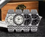 SN0148-GB2 40mm Miyota 9015 Movement Mechanical Watch BGW-X1 Lume Enamel/Luminous Dial Bar Hand 200M Water Resistant SAN MARTIN