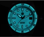 SN0148-GB2 40mm Miyota 9015 Movement Mechanical Watch BGW-X1 Lume Enamel/Luminous Dial Bar Hand 200M Water Resistant SAN MARTIN - Image 5