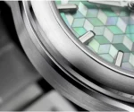 SN0149-GB 40mm Original Design Dive Watch Automatic Mechanical Miyota 90S5 Waterproof 100m 3D effect cube pattern MOP dial BGW-X1 Luminous SAN MARTIN - Image 7