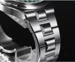 SN0149-GB 40mm Original Design Dive Watch Automatic Mechanical Miyota 90S5 Waterproof 100m 3D effect cube pattern MOP dial BGW-X1 Luminous SAN MARTIN - Image 11