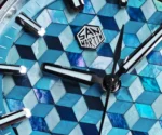 SN0149-GB 40mm Original Design Dive Watch Automatic Mechanical Miyota 90S5 Waterproof 100m 3D effect cube pattern MOP dial BGW-X1 Luminous SAN MARTIN - Image 3
