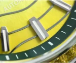 SN0150-A 39mm Original Design Dive Watch Automatic Mechanical Miyota 9015 Waterproof 100m Spliced/Mixed Color MOP dial BGW-X1 Luminous Color Stone Bezel SAN MARTIN - Image 4