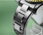 SN0150-A 39mm Original Design Dive Watch Automatic Mechanical Miyota 9015 Waterproof 100m Spliced/Mixed Color MOP dial BGW-X1 Luminous Color Stone Bezel SAN MARTIN - Image 9