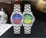 SN0150-G2 39mm Original Design Dive Watch Automatic Mechanical Miyota 9015 Waterproof 100m Spliced/Mixed Two Color MOP dial BGW-X1 Luminous